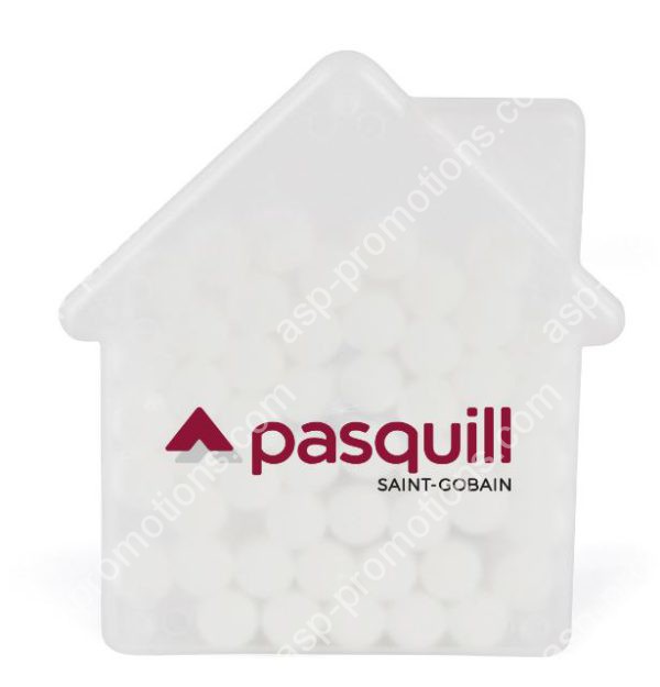 House Shaped Mint Card