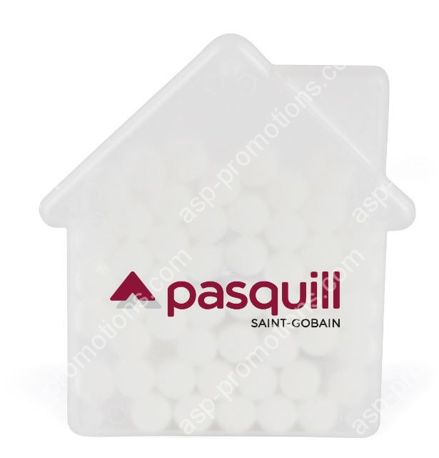 House Shaped Mint Card