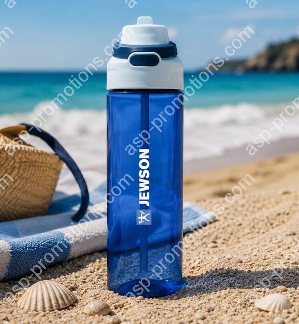 rPET Flip-Straw Single Wall Bottle - 830 ml